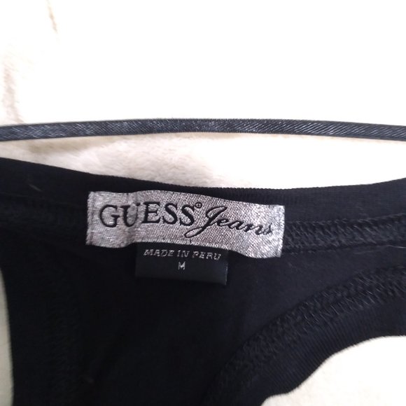 GUESS FITTED LONG SLEEVE TSHIRT - Picture 4 of 4